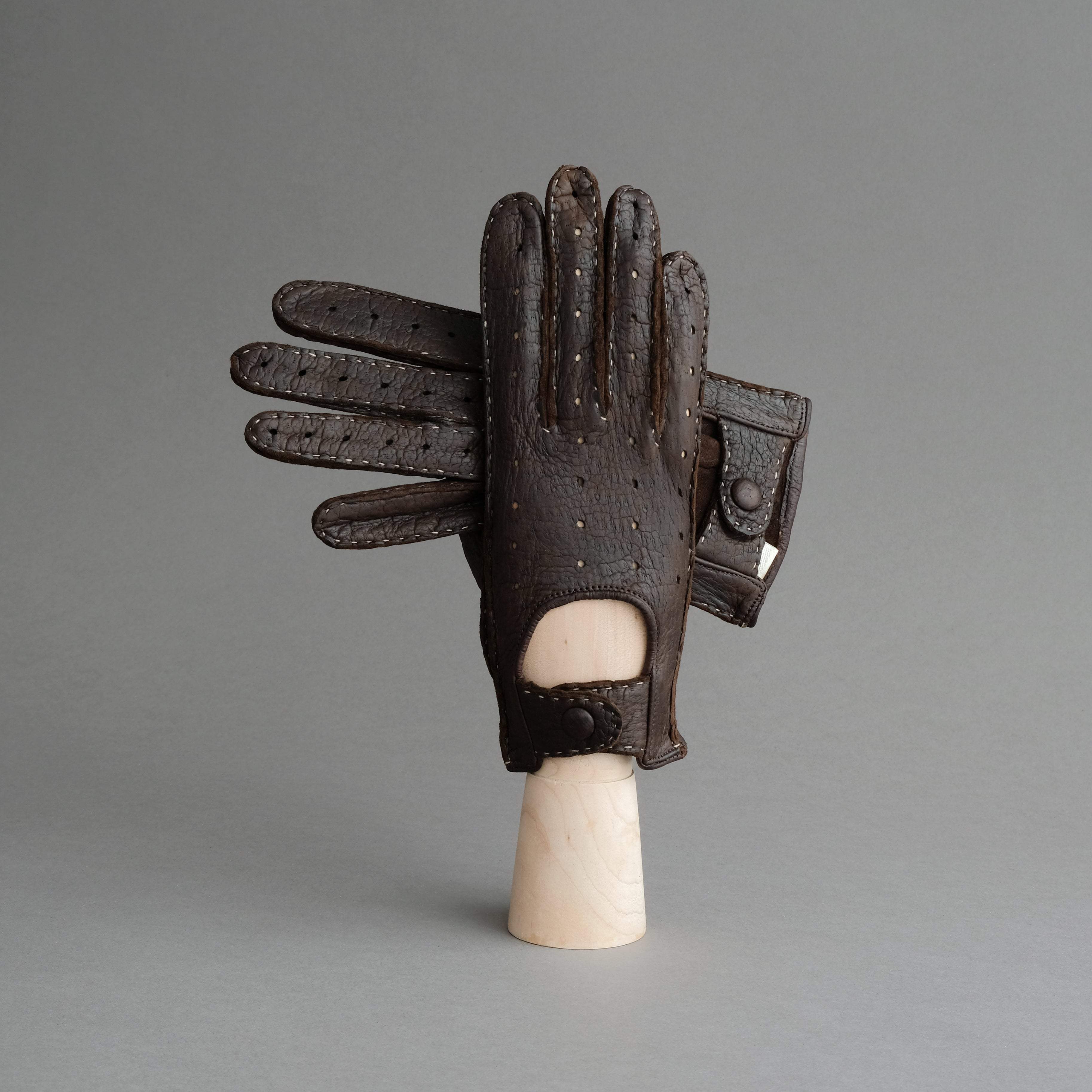 Gloves Thomas - TR Peccary Handschuhe Handgefertigte Wien Handmade Damenhandschuhe – Riemer
